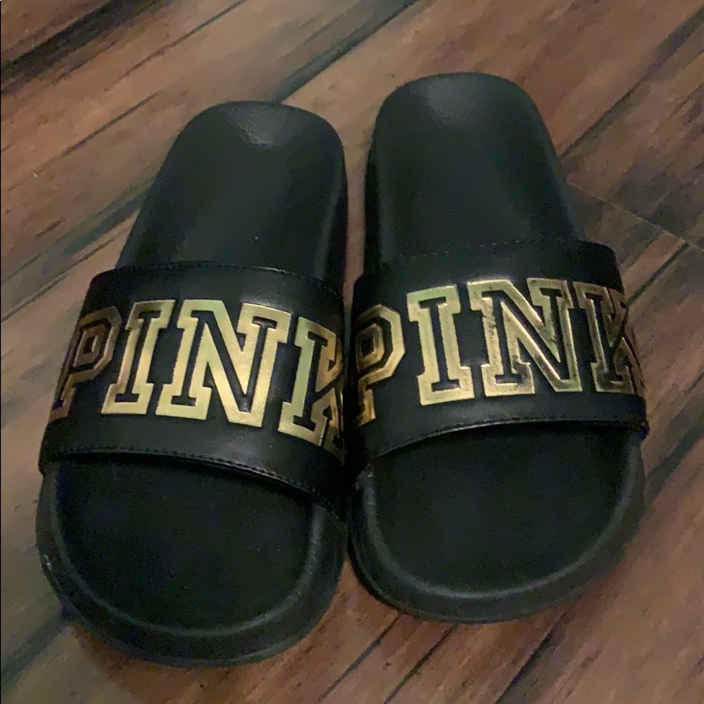 pink brand slides